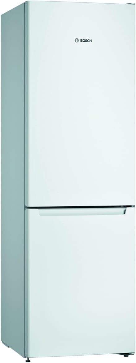 Bosch Kühl-Gefrierkombination, 186 x 60 cm, Weiß, Serie 2 freistehend Kühl-Gefrier-Kombination KGN36NWEA