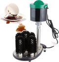 Gewerbliche Gläserreinigungsmaschine, 1/3 PS, Edelstahl 304, Transparent, Gläserspülmaschine, elektrische Weinglasreinigungsmaschine mit 5 Bürsten