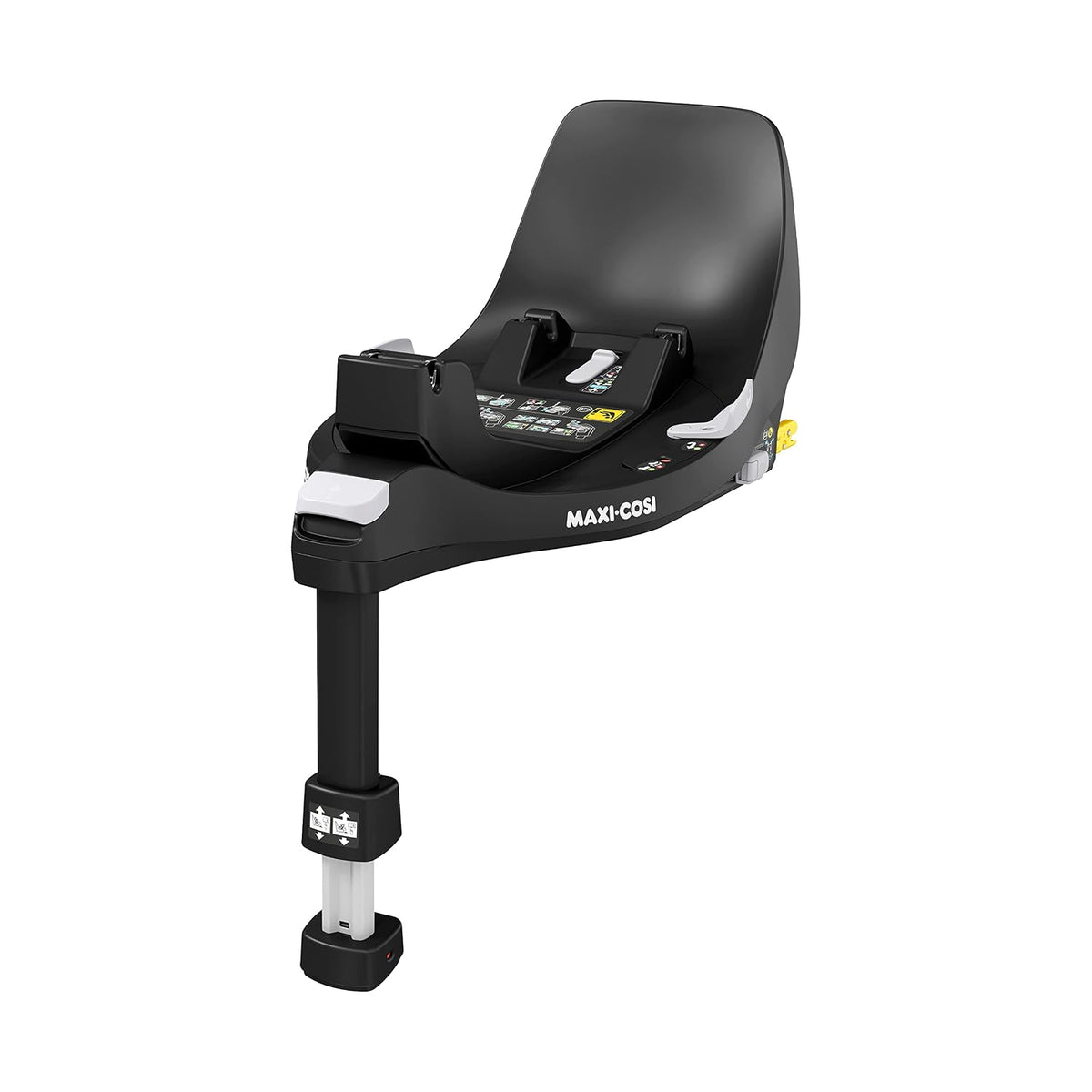 Maxi-Cosi Kindersitz, 105 cm, Schwarz, FamilyFix 360 i-Size Basis, Drehbares Autositzsystem, ISOFIX station 360 grad