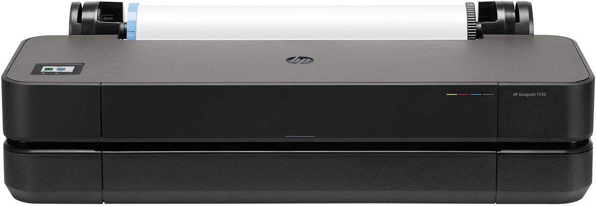 HP Plotter, 24 Zoll, 61 cm, Schwarz, DesignJet T230 5HB07D, Großformatdrucker, Standard A4-A1, 68 A1-Ausdrucke/Stunde