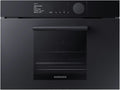 Samsung Backofen, Schwarz/Silber, NQ50T9939BD/EG Infinite Line Kompakt-Dampf Graphitgrau matt