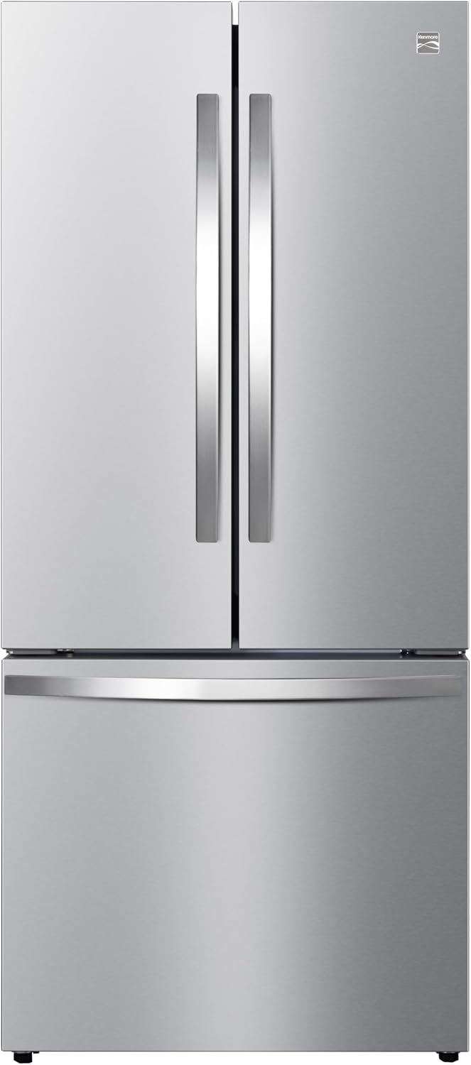 Kenmore 108, Edelstahl, Ice Maker, Adjustable Glass Shelves, ENERGY STAR Certified, 17.5 cu. ft. Capacity - Fingerprint Resistant Stainless