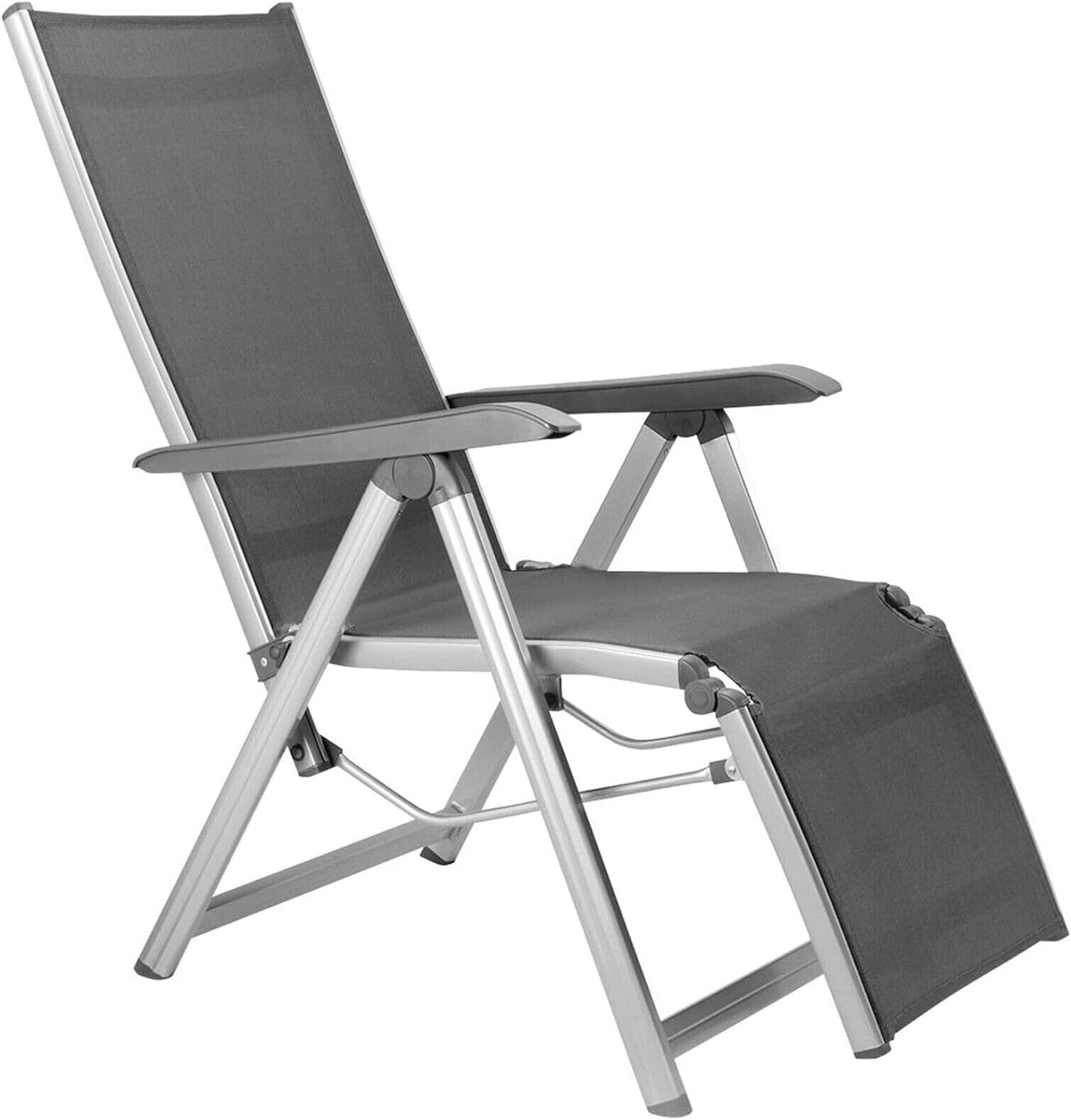 KETTLER Liegen, silber/anthrazit, Basic Plus Advantage Relaxliege Aluminium - praktische