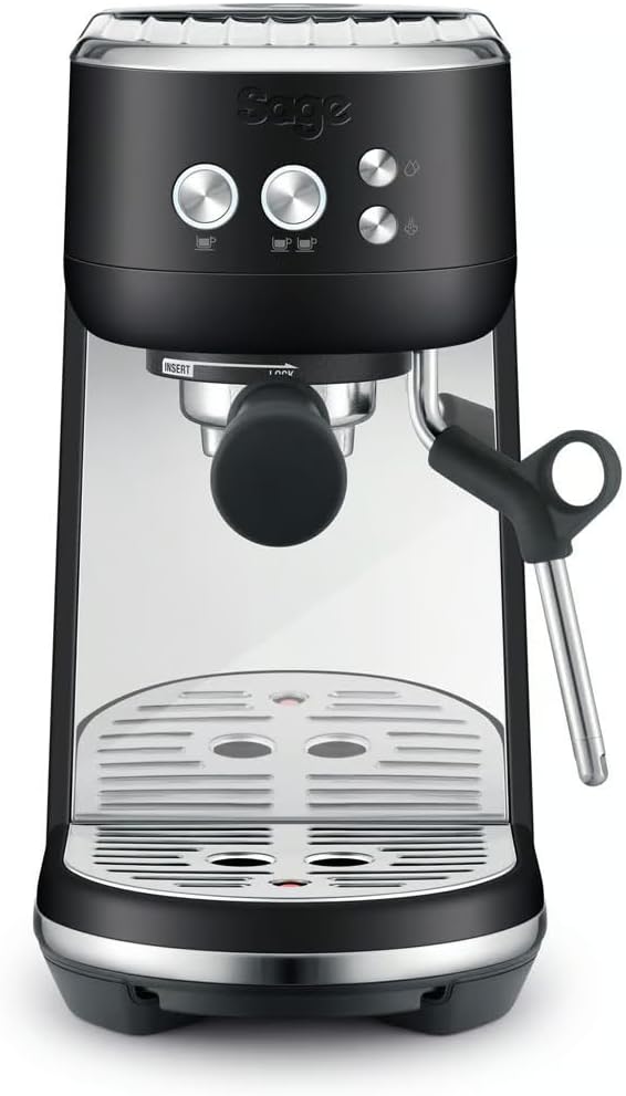Sage - The Barista Express - Espressomachine mit manuellem Milchaufschäumer - Schwarzer Trüffel, Schwarz