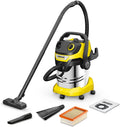 Karcher Nass-Trockensauger, 1100 W, 2,2 m, 25 l, Gelb/Schwarz/Silber, Kärcher Nass-/Trockensauger WD 5 S V-25/5/22