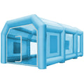 VEVOR Spritzkabinen, 3 m, 210D Oxford-Gewebe, PVC, Blau, Aufblasbares Zelt aufblasbares zelt individuelles Zelt 8 x