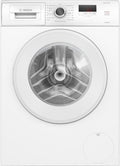 Bosch Waschmaschine, 7 kg, Weiß, WGE02471, Serie 2, 1400 UpM, Frontlader, Nachlegefunktion, schneller waschen mit Speed Perfect