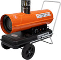RURIS POWER FOR NATURE Heizkörper, 20 kW, 600 m, 24 L, Orange/Schwarz, Diesel Heizkanone VULCANO 8000, 68 240 BTU