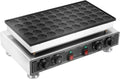 DeeDuud Cupcake-Maker, 1800 W, Silber, Muffin Maker mit 50 Backmulden, Elektrisches Muffin-Eisen aus Edelstahl, Antihaftbeschichtung