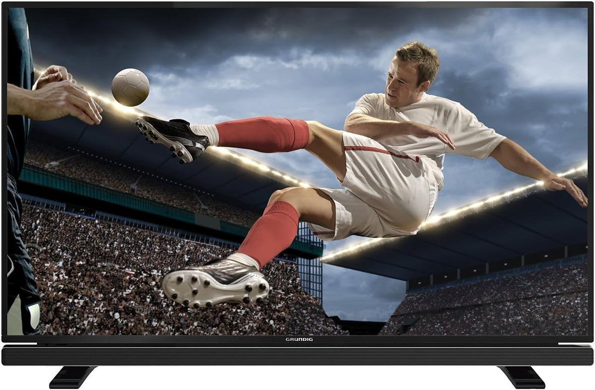 Grundig Fernseher, 55 Zoll, 140 cm, Schwarz, Smart TV, 55 GFB 6621 (Full-HD, Triple Tuner, Smart TV)
