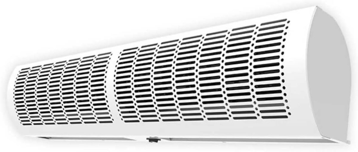 YUNHEST Wandventilatoren, 60 cm, Schwarz, Luftschleier. Kommerzielle Leise Maschine Zur