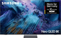 Samsung Fernseher, 85 Zoll, 214 cm, Schwarz, Smart TV, Neo QLED 8K QN990F Mini LED, Antireflexion, NQ8 AI Gen3 Prozessor