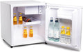 Melchioni Mini-Kühlschrank, 46 L, Grau, Family IGLOO, Minikühlschrank, Kompressor und Extra-Kaltfach, Tragbarer Kleinkühlschrank fürs Büro
