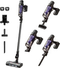 Rowenta Staubsauger, 1,2 kg, 140 W, Schwarz, X-PERT 7.60, Akku, Saugleistung, langlebiger Akku, Hochleistungs-LED-Bodendüse