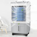 Mobiles Klimagerät, Weiß, 3-in-1-Ventilator für gewerbliche Verdunstungsluftkühler, Sumpfkühler mit 3 Geschwindigkeiten
