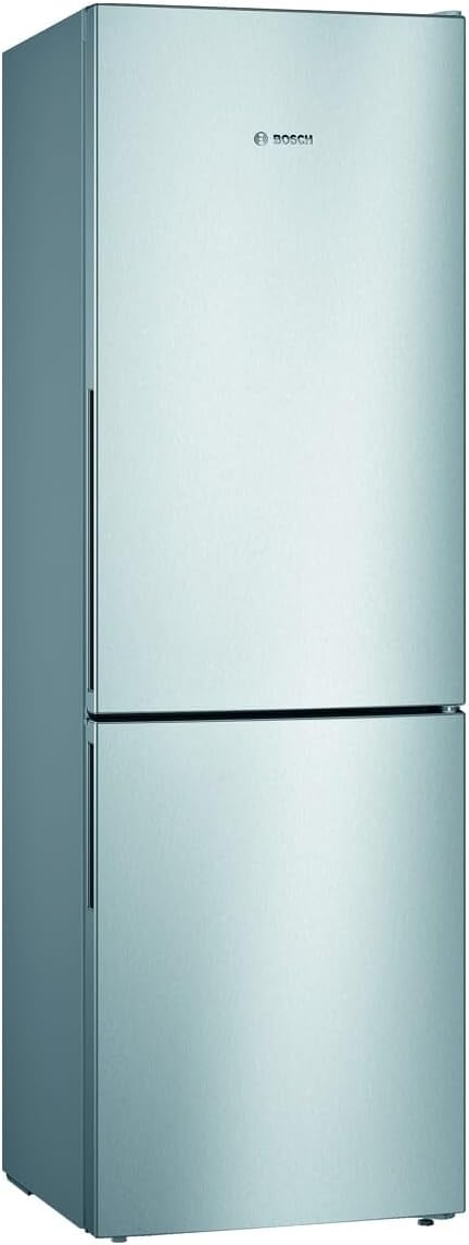 Bosch Kühl-Gefrierkombination, 186 x 60 cm, Weiß, Serie 4 freistehend Kühl-Gefrier-Kombination KGV36VLEA
