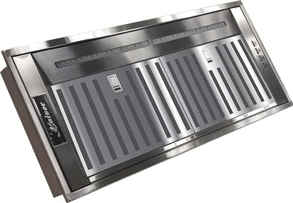 Kaiser Dunstabzugshaube, 75 cm, 650 m, Silber, Lüfterbaustein EA 745 Eco + Umluft, Edelstahl