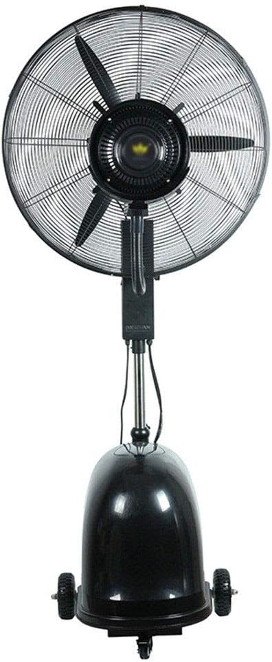 Natliedop Ventilator, 350 W, Aluminiumlegierung, Weiß, en Nebelboden Industrieller tragbarer