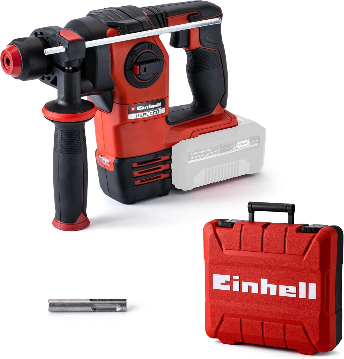 Einhell Bohrhämmer, 18 V, Grün, Professional Akku-Bohrhammer HEROCCO 18/20 Power X-Change (, Brushless, SDS-plus