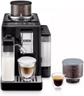 De'Longhi Kaffeevollautomat, Schwarz, Rivelia EXAM440.55.B mit LatteCrema Milchsystem, Wechselbarer Bohnenbehälter