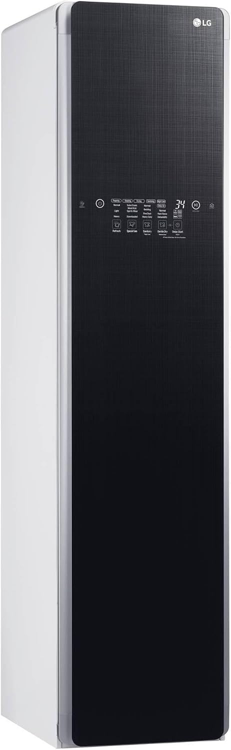 LG Waschtrockner, Schwarz, S3BF Dampfwäschepflegesystem