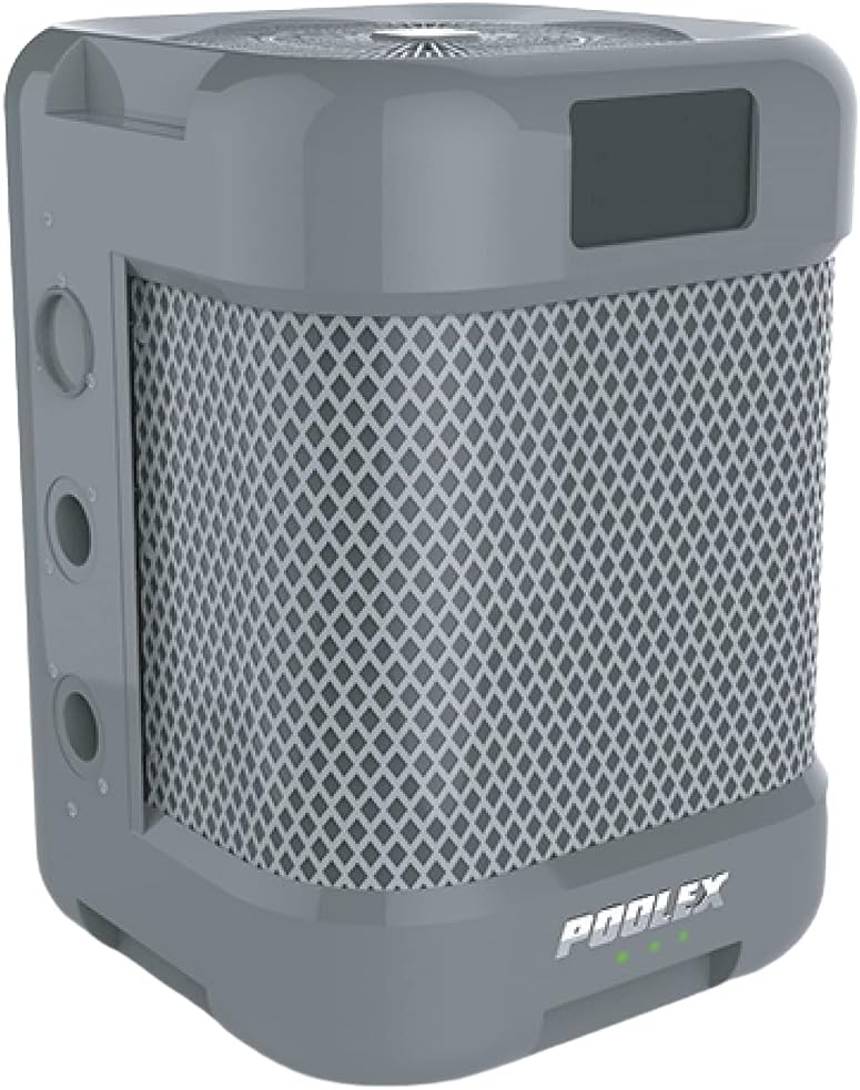 POOLEX Heizpumpen, 9 kW, Grau, PC-QBC090 Wärmepumpe Q Line 9 Full Inverter - 40-50 m3
