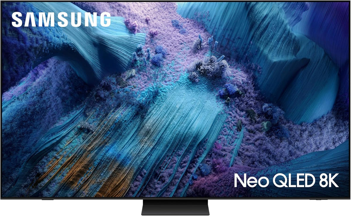 Samsung Fernseher, 65 Zoll, 165 cm, Schwarz, Smart TV, Neo QLED 8K QN990F Mini LED, NQ8 AI Gen3 Prozessor, Upscaling Pro