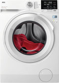 AEG Waschtrockner, 9 kg, 5 kg, Weiß, Serie 7000 mit DualSense, Waschen, Trocknen, energiesparend, Mengenautomatik