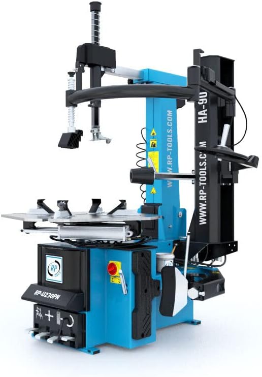 RP-TOOLS Reifenmontagemaschinen, 30 ZOLL, 400 V, Blau/Schwarz, Reifen Montiermaschine bis 3Ph (2 Stufen) 12-30