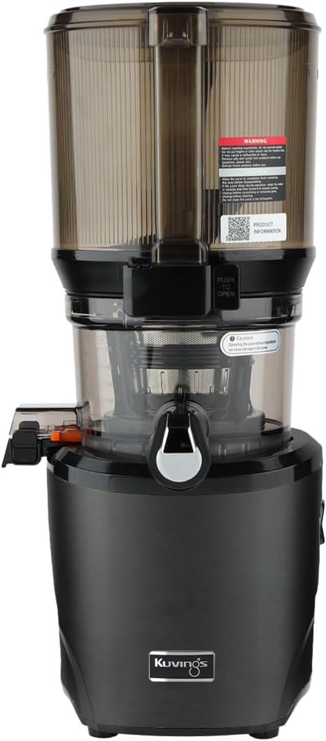 Hurom Slow Juicer H400 Mastizier-Entsafter mit einer Schnecke, 200 W, 3 L, Schwarz