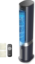 Midea Mobiles Klimagerät, 2000m, 7 L, Blau, Sensicool Luftkühler mit Wasserkühlung, Mobile Klimaanlage ohne Abluftschlauch