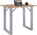 VCM Bartische & -theken, 140x50 cm, Schwarz, Bartisch, Tresen, Stehtisch, hoher Tisch, Bartresen, Hochtisch - Xona