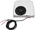 OMGGYER Mobiles Klimagerät, 12 V, Weiß/Schwarz, Ultradünne Inverter Dachklimaanlage, leise Elektrische Automotive Split Klimaanlage AC Einheit