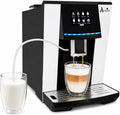 Acopino Kaffeevollautomat, Schwarz/Silber, Vittoria Onetouch und Espressomaschine mit Milchsystem, Cappuccino und Espresso auf Knopfdruck