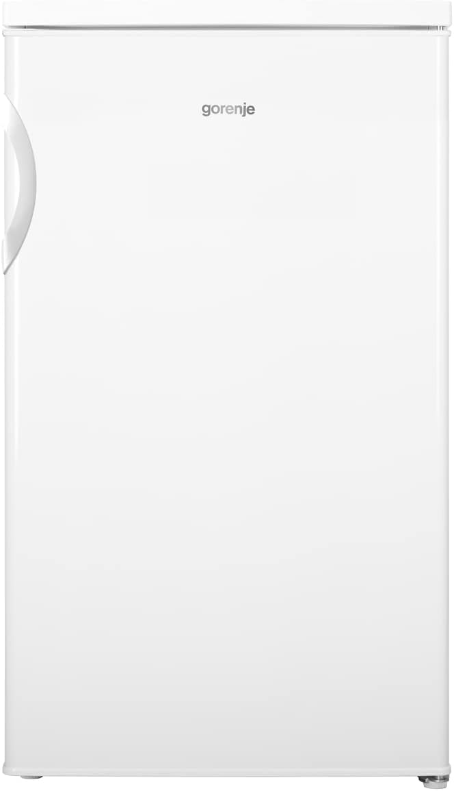 Gorenje Kühlschrank, 84,5 x 56 x 57,9 cm, 133 Liter, 39 dB, Weiß, R49DPW Tisch /Freistehend/EEK D / / /Gemüsefach/LED