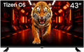 Kiano Fernseher, 43 Zoll, 108 cm, Schwarz, Smart TV, Elegance Full HD LED Smart TV mit TIZEN OS, Dolby Audio