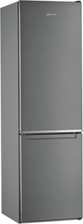 Bauknecht Kompressor, 355 Liter, 201,3 cm, Silber, B9M 951S OX Dual Cool Total NoFrost, Edelstahl Optik