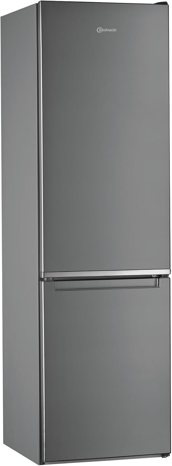 Bauknecht Kompressor, 355 Liter, 201,3 cm, Silber, B9M 951S OX Dual Cool Total NoFrost, Edelstahl Optik