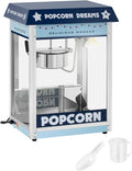 Royal Catering Popcorn-Maschinen, 1.500 W, 5 kg, blau, Retro Popcornmaschine /h Popcornmaker Popcornautomat