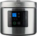 Solis Reiskocher, 5 Liter, Schwarz, Rice & Potato Cooker, Digitaler & Dampfgarer