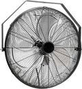 Monitor, 50,8 cm Durchmesser., pulverbeschichtetes Stahlgitter, Aluminium-Körper., Weiß