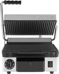 MILAN-TOAST Grillplatten, Schwarz, Contactgrill medium glad/geribd Interhal 16001