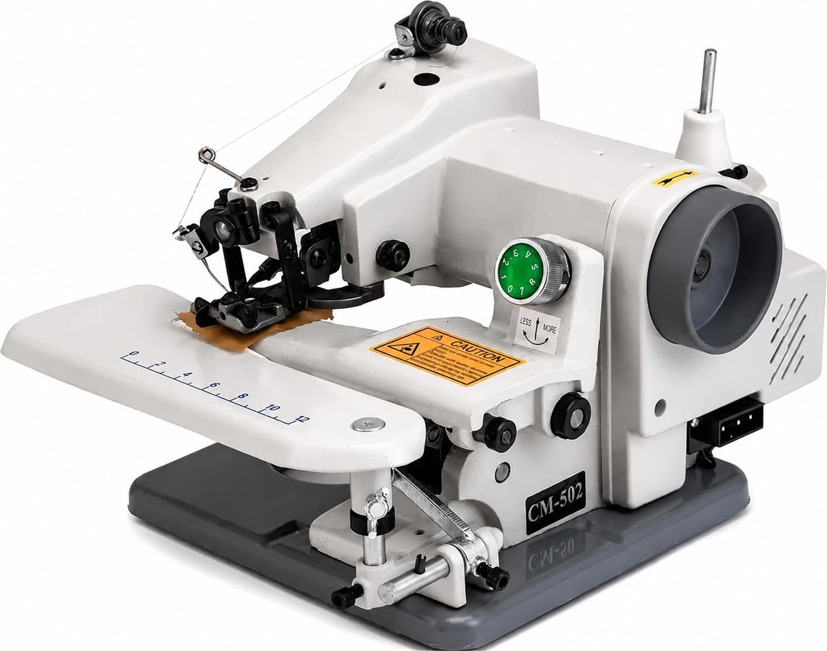 Blindstichmaschine, Schwarz, Tragbare Blindstich-Saummaschine, Schneidermaschine Näh- und Stickmaschine, professioneller Blindstich-Saum mit Pedal