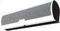 QUSYZD Ventilator, Schwarz, Gewerbliche Luftschleier, Luftschleiermaschine, geräuscharm, 2 Geschwindigkeiten, einstellbare Windrichtung
