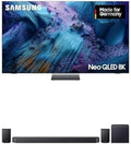 Samsung Fernseher, 65 Zoll, 163 cm, Schwarz, Neo QLED 8K TV QN990F Mini LED AI mit Glare Free