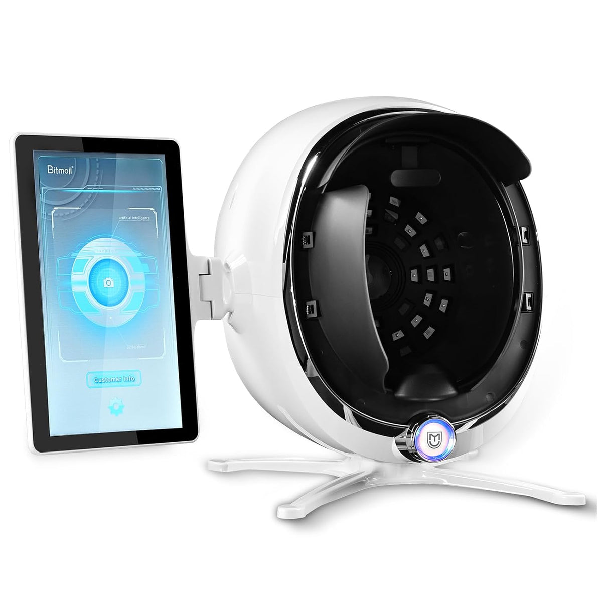 XFK Kamera, 13,3 Zoll, 33,8 cm, Schwarz, 3D-Digitaler Hautanalysator-Detektor, 38 Millionen Pixel, 8 Spektrale