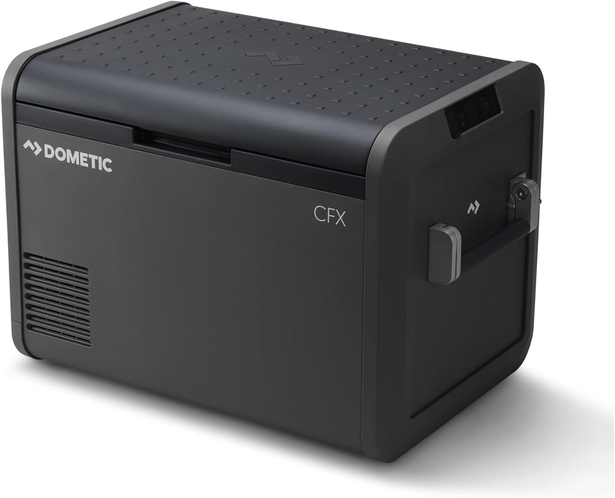 DOMETIC Mini-Kühlschrank, 240 V, 55 L, 24 V, Schwarz, CFX5 55 - Tragbare Kompressor Kühlbox - 12/ - Elektrische, Gefrierbox Auto - für Lkw