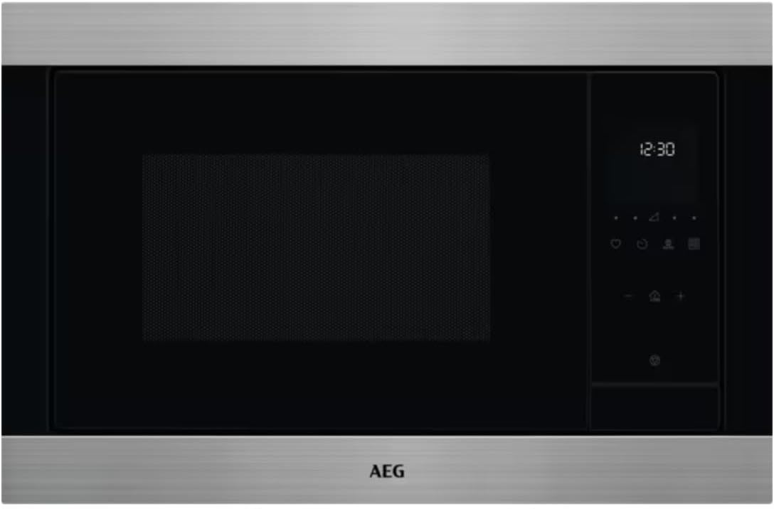 AEG Mikrowelle, 900 W, 25 L, Schwarz/Silber, TMS5G25IEM