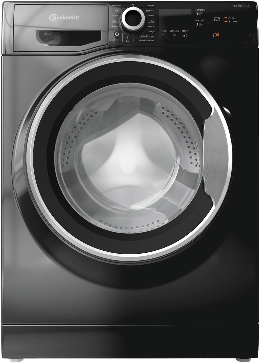 Bauknecht Waschmaschine, 7 kg, Schwarz, W7 S6300 A Frontlader / / EEK A/Kurz 30 / Kurz 45 /