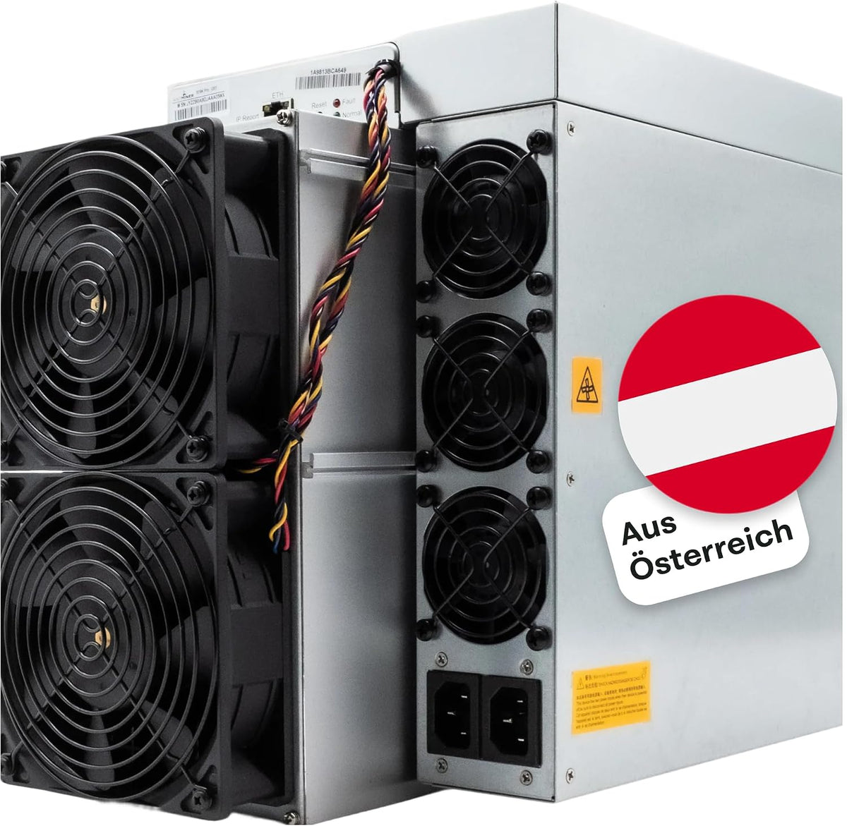 21energy Computer-Zubehör, 2.760 W, Grau, Bitmain Antminer S19k Pro Bitcoin Miner